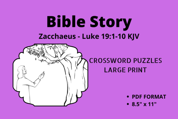 Bible Story - Zacchaeus for Kdp Interiors