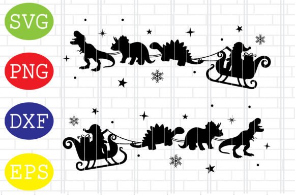 Christmas Dinosaur Sleigh Ride Crafts