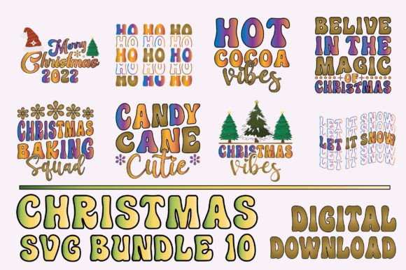 Christmas SVG Bundle, Christmas Retro Crafts Review