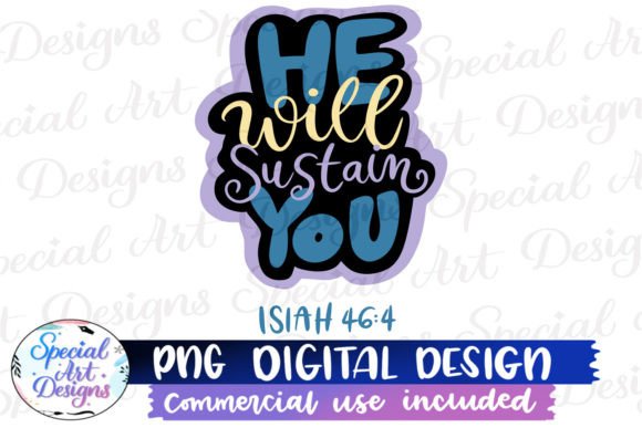 He Will Sustain You Png and Crafts