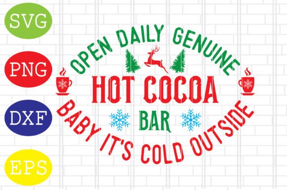 Hot Cocoa Bar, Baby It's Cold Outside Crafts