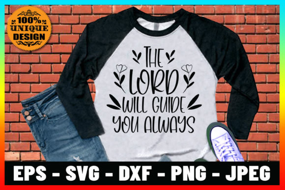 The Lord Will Guide You Always Design Print Templates