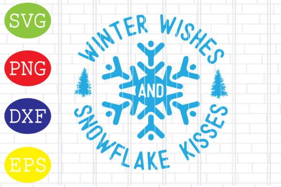 Winter Wishes Snowflake Kisses Crafts